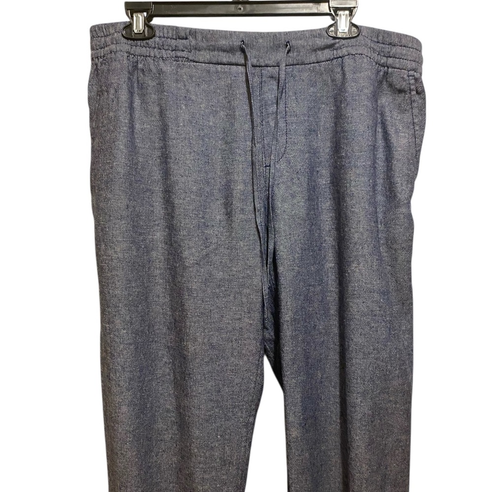 Old Navy Textured Drawstring Blue Pants